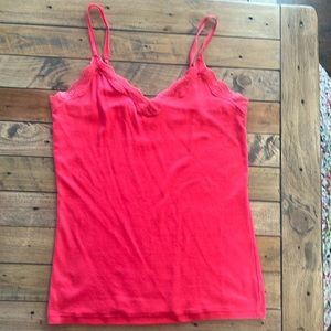 Cute spring first layer tank!!